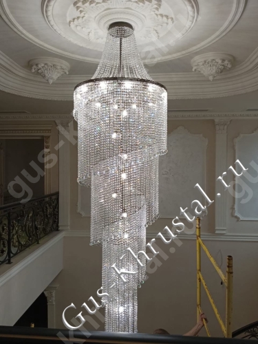 Люстра Италия Плюс Спираль - фото в интерьере